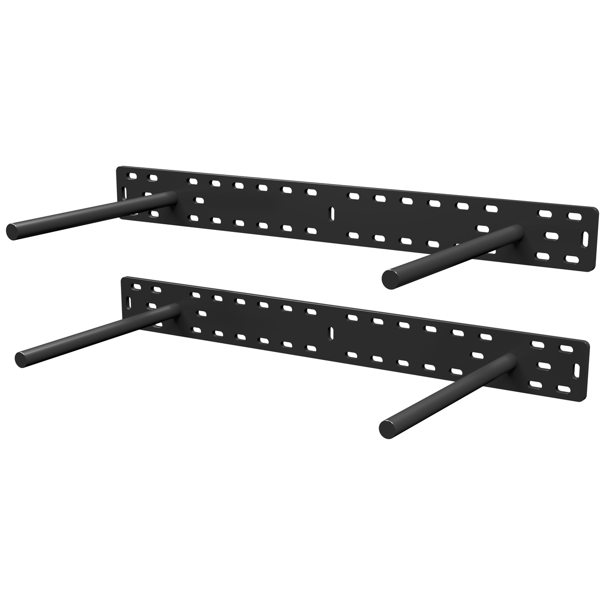 XL 22 inch Floating Shelf bracket (Set of 2) ( ROD 10 INCH) Hungsmart